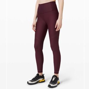 Lululemon leggings Zoned In Tight 27 in h size 6